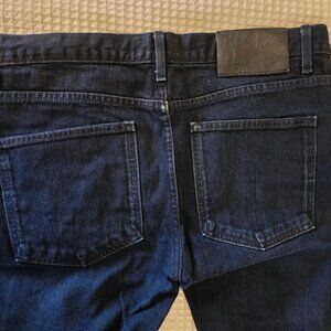 NAKED AND & FAMOUS Super Skinny Guy   Selvedge Jeans Mens 36x33